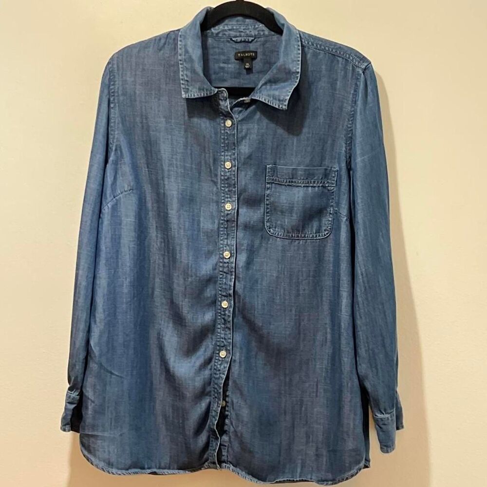 Talbots Women's Blue Shirt